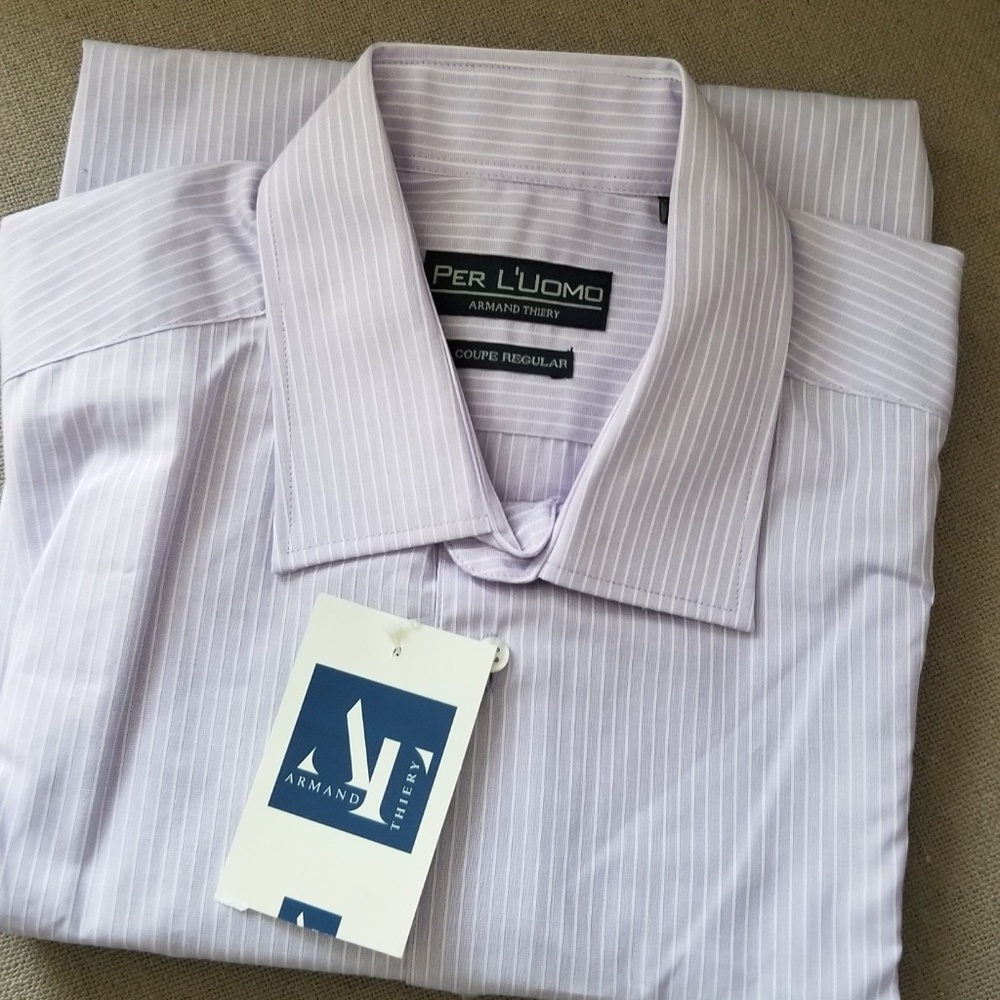 Armand Thiery men shirt. From Europe Size 41-42. Large size.